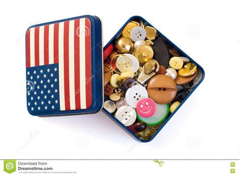 Button box stock photo. Image of buttons, yellow, smile - 14160478