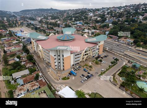 Mwanza Tanzania 02222023 Top View Of The Rock City Mall Next To