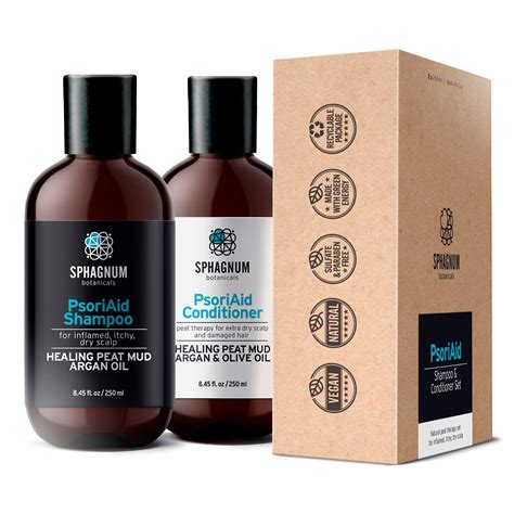Psoriasis Shampoo And Conditioner Sphagnum Botanicals