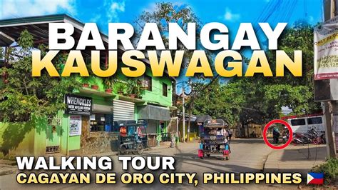 BARANGAY KAUSWAGAN WALKING TOUR CAGAYAN DE ORO CITY PHILIPPINES