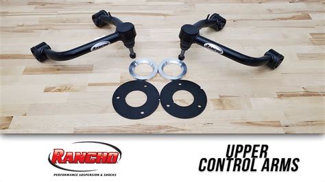 Rancho Upper Control Arms Chevy Trail Boss Features And Review YouTube