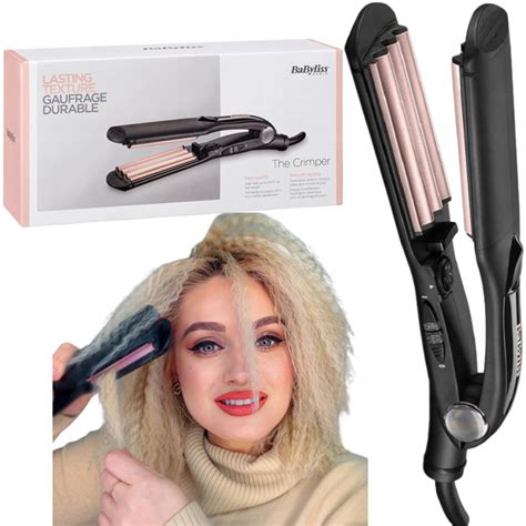 KARBOWNICA DO WŁOSÓW KRĘCENIA FALOWNICA BABYLISS SUSZARKA 10 POZIOMÓW