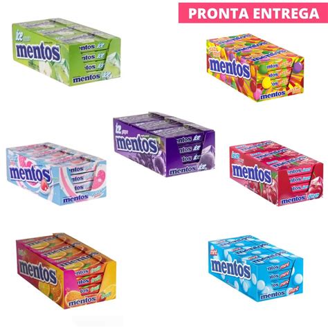 Bala Mentos Sabores Diversos Slim Box Cx C Unidades Escorrega O Pre O