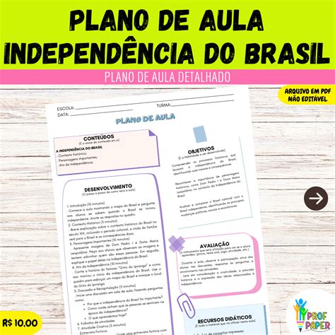 Plano De Aula Independencia Do Brasil