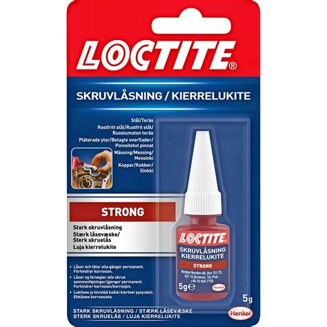 LOCTITE STÆRK LÅSEVÆSKE 5 G