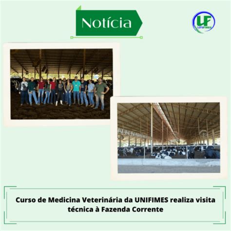 Curso de Medicina Veterinária da UNIFIMES Realiza Visita Técnica à