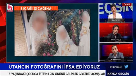 6 yaşında evlendirilen çocuğun fotoğrafını gören Halk TV sunucusu isyan