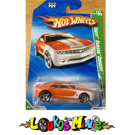 Hot Wheels T Hunt Chevy Camaro Concept LACRADO Shopee Brasil