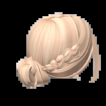 Messy Bun Updo Blonde Roblox Item Rolimon S