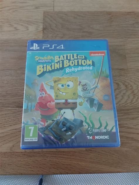 Spongebob Squarepants Battle For Bikini Bottom Rehydrated Ps Playstation New Picclick Uk