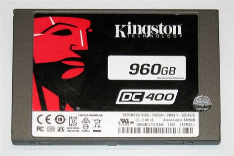 Kingston DC400, 960 GB, MLC, Data Center SSD, SATA, 99% (Gebraucht) in ...