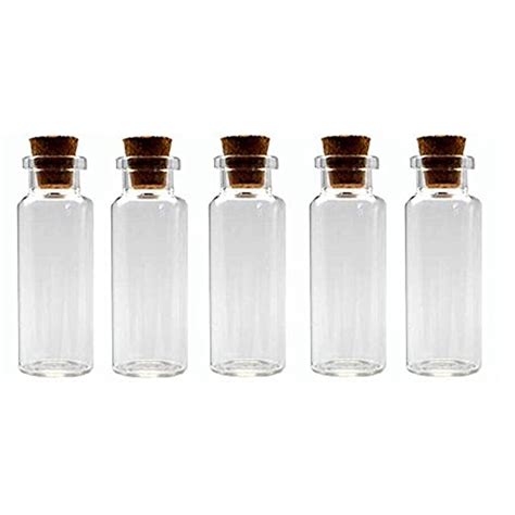 Buy Giftbash Glass Wishing Bottles With Cork Lid Set Of Pcs Ml