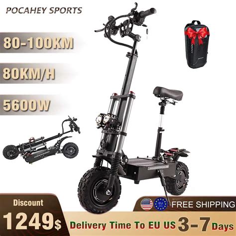 T88 Poderoso Scooter El Trico Para Adultos E Scooter Assento E