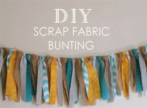 Easy DIY Fabric Bunting: Posh Tart Craft Idea