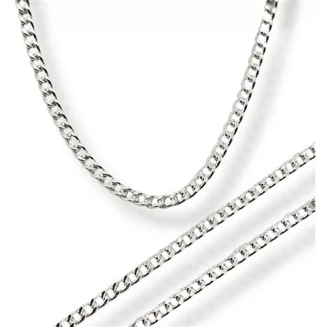 Cadena Cubana 65 Cm X 2mm Plata Ley 925 Mujer Y Hombre