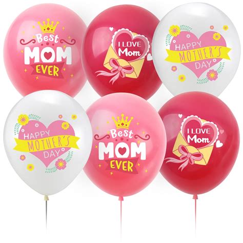 Mothers Day Theme Party Balloon Mothers Day Balloon 12 Latex Balloon