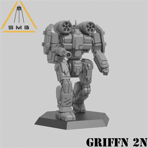 Griffin 2N Alternate Battletech Miniature Mechwarrior Sir Mortimer ...