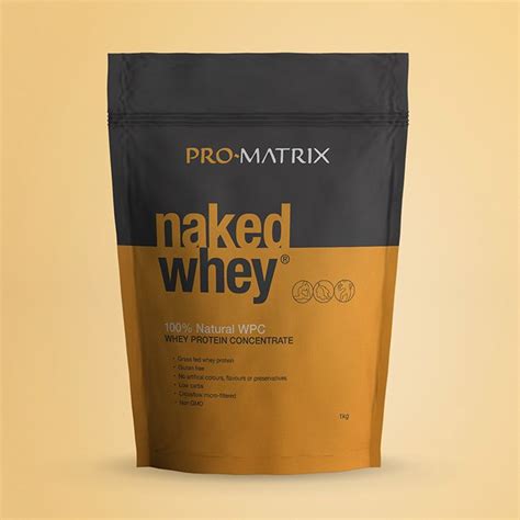 ProMatrix Naked Whey 1kg WPC Unflavoured Australian Vitamins
