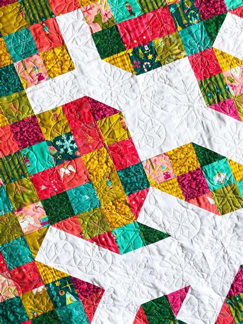 Snowflake Quilt Printed Pattern – modernhandcraft