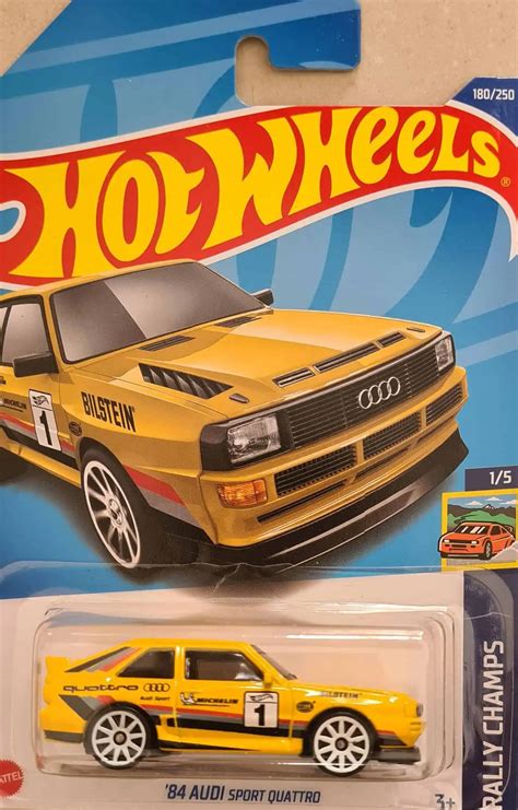 Hot Wheels Rally Champs Audi Sport Quattro Universo Hot Wheels