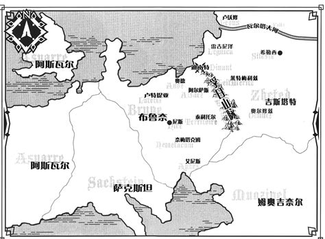 Madan No Ou To Vanadis Map Each Main Territories Within Zhcted Are