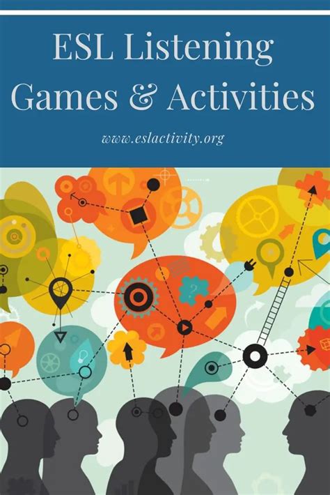 esl listening activities games worksheets  lesson plans
