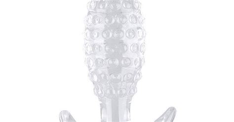 PLUG ANAL EM SILICONE TEXTURA DE BOLINHA 8452