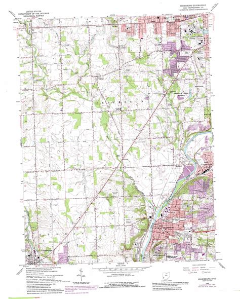 Miamisburg Topographic Map 124000 Scale Ohio