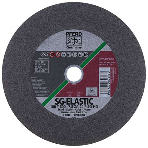 Cutting Wheel PFERD SG ELASTIC For Steel Etc For High