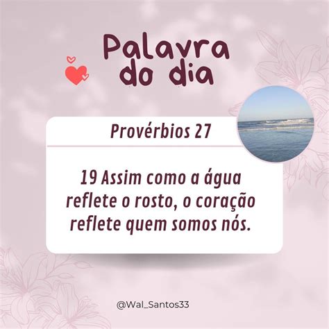 Palavras Do Dia A Dia - Palavra do Dia - Mensagem de Reflexão