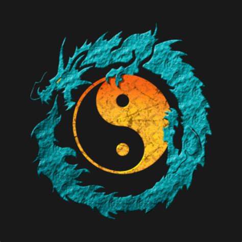 Yin Yang Dragon Dragons T Shirt Teepublic