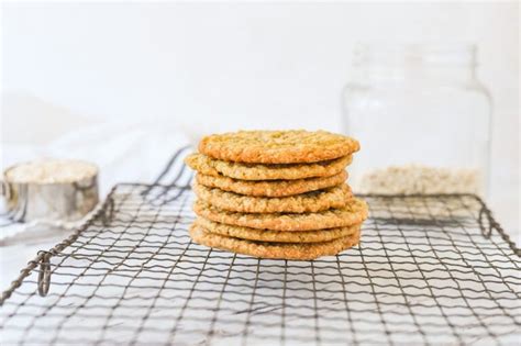 Crispy Oatmeal Cookies | Leigh Anne Wilkes