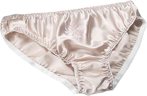 LSHARON SILK Women S Sexy 100 Mulberry Silk Briefs Lingerie Thong Underwear Panties Amazon Co