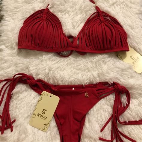 Guria Swim Guria Bikini Triangle Set Bikini Top And Bottom Poshmark