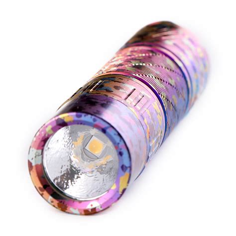 Convoy T3 Colorful Titanium Alloy Compact EDC Flashlight High CRI 12 ...