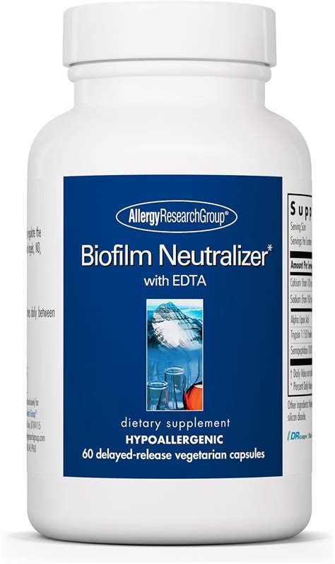 Amazon.com: Allergy Research Group Biofilm Neutralizer - Biofilm ...