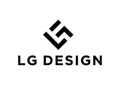 Premium Vector Lg Logo Design Vector Illustration