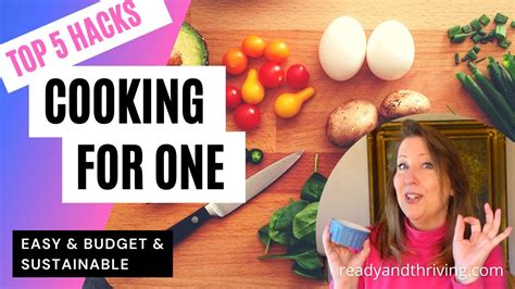 Cooking for One: Top 5 Hacks, Tips & Recipes to Make Cooking for One