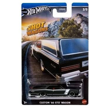 風火輪 Hot Wheels 銀標 全金屬 Hot Wagons 旅行車系列 Custom 66 GTO Wagon 蝦皮購物
