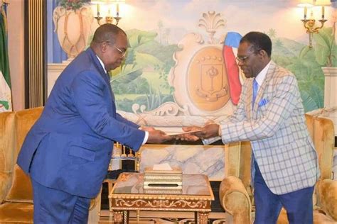 Cameroun Guin E Quatoriale Un Missaire De Paul Biya Chez Obiang