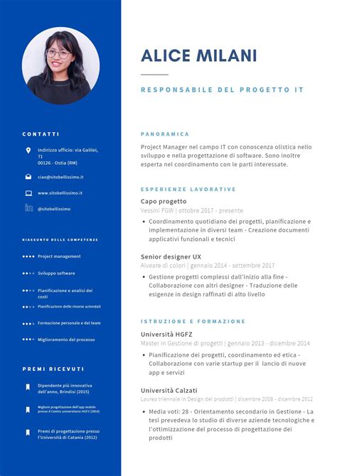 Esempi Curriculum Vitae Come Creare Il CV Perfetto