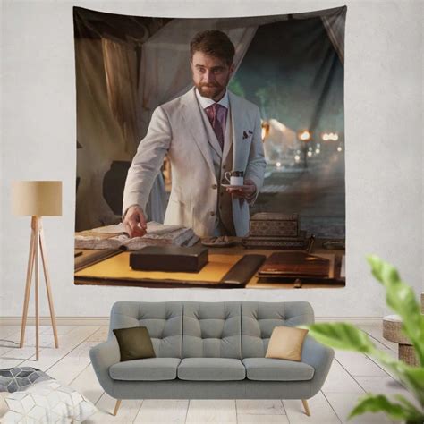 The Lost City Movie Daniel Radcliffe Wall Hanging Tapestry