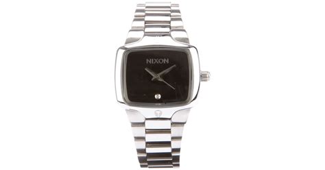 Nixon The Small Player Watch In Metallic Lyst
