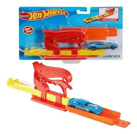 Hot Wheels Lanãador De Bolso x Carrinho Mattel Vermelho E Amarelo Parcelamento sem juros