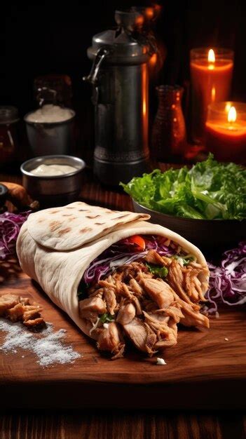 Premium AI Image | Doner kebab