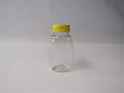 8 Oz Honey Bottle Oval 500 Pack Glacier Valley Enterprises