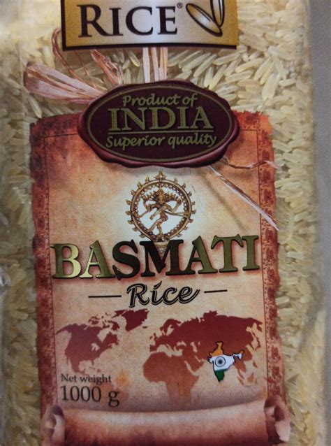 Рис Басматі Basmati Rice World's Rice - калорійність, харчова цінність ...