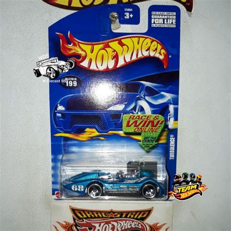 Hot Wheels Turbolence 藍色 Tampo 68 輪輞 3Sp 賽車愛好車 蝦皮購物