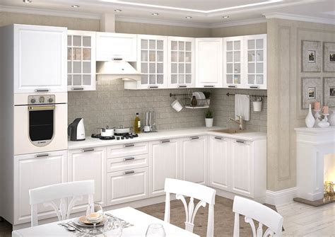 «Кухня Прага 3,3*1,4 Белое дерево» купить в интернет-магазине - 3 196 руб.