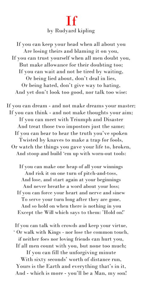 Quotes From Rudyard Kipling If. QuotesGram